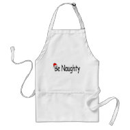 Be Naughty apron
