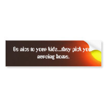 Be nice... bumper stickers by daivya Be nice... bumper stickers