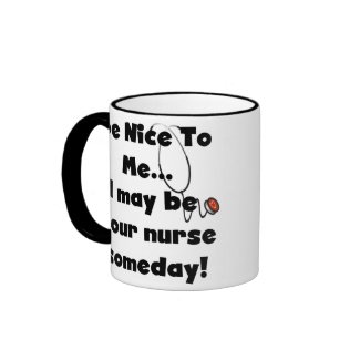 Be Nice Nurse Mug mug