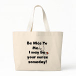 Be Nice Nurse Tshirts and Gifts Bag