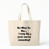 Be Nice Nurse Tshirts and Gifts Bag
