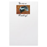 Be nice or I'll stink ya!-stationery