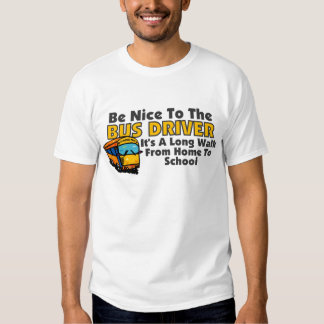 bus driver t shirt