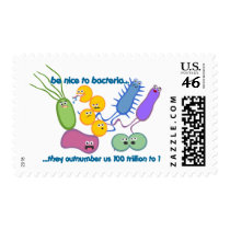 Be Nicer to Bacteria Stamp