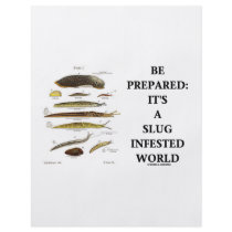 Be Prepared: It's A Slug Infested World Full Color Flyer