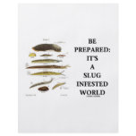 Be Prepared: It's A Slug Infested World Full Color Flyer