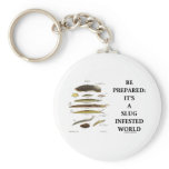 Be Prepared: It's A Slug Infested World Key Chain