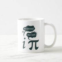 be rational! get real! coffee mugs