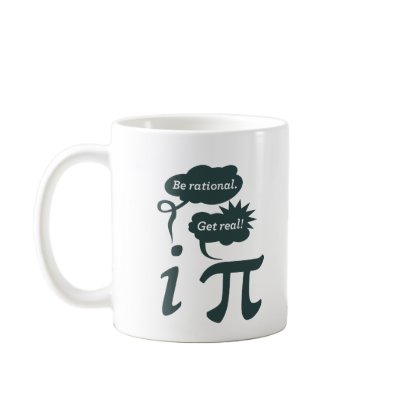 be rational! get real! coffee mugs by loofah