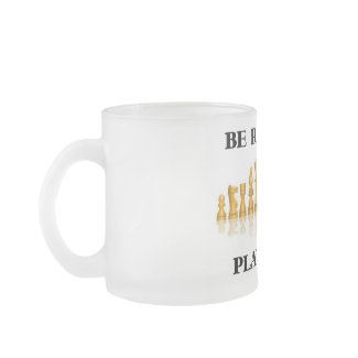 Be Rational Play Chess (Reflective Chess Set) mug