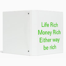 Be Rich binder