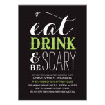 BE SCARY  | HALLOWEEN PARTY INVITATION