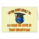 Be Seen On Cops Greeting Card
