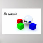 Be simple posters