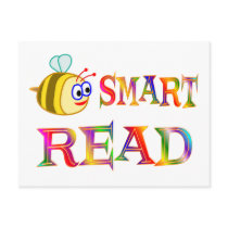 Be Smart, Read postcards