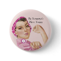 Be Someone'sHero Today buttons by l_lharvey Be Someone'sHero Today buttons