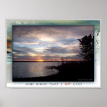 Be Still and Know print