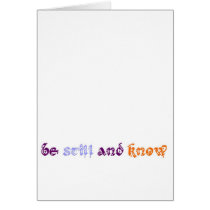 be still cards