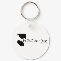 Be Still Keychain by edgychristian Be Still Keychain