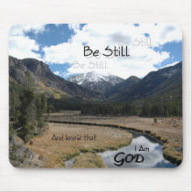 Be Still mousepads
