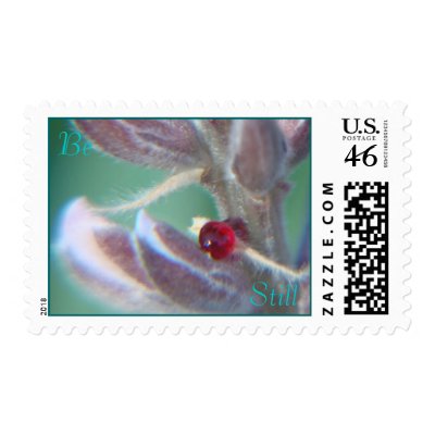 Be Still Postage Stamps by cmkirk