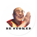 Be Stoked stickers
