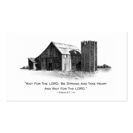 BE STRONG IN THE LORD: ENCOURAGEMENT CARDS BUSINESS CARDS