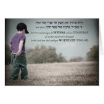 Be Strong  - Motivational Card cards