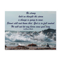 Be Strong__ Postcard_by Elenne Boothe by ELENNE Be Strong__ Postcard_by Elenne Boothe