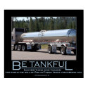 Be Tankful posters