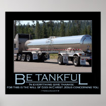 Be Tankful Print