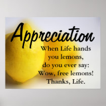 Be thankful and count your blessings 3 poster