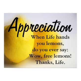 Be thankful and count your blessings 3 poster