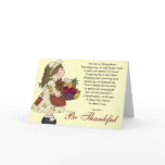 Be Thankful Greeting Card