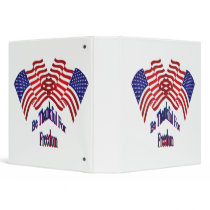 Be Thankful For Freedom 3 Ring Binder