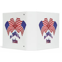 Be Thankful For Freedom Vinyl Binders