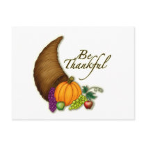 Be thankful postcards