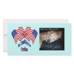 Be Thankfull For Freedom Picture Card