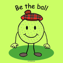 Be the Ball golf shirt by sports_tshirts Be the Ball golf shirt