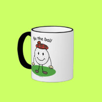 Be the Ball mugs by sports_tshirts Be the Ball mugs