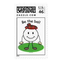 Be the Ball Postage Stamps
