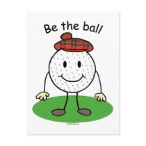 Be the Ball postcards