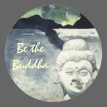 Be the Buddha Sticker stickers