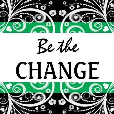 quotes on change. Be The Change 3 word quote magnet magnet