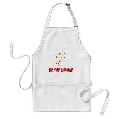Be The Change Flame Apron by orsobear