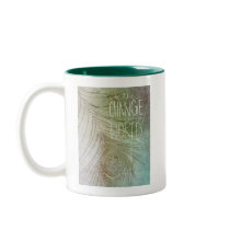 Be The Change- Ghandi quote Coffee Mugs