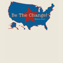 Be The Change Ladie's Tank t-shirts by templegreen Be The Change Ladie's Tank t-shirts
