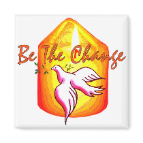 Be The Change magnets by orsobear Be The Change magnets