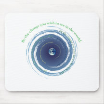Be The Change Mousepads