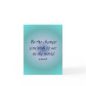 Be the change... notecard by slamdunksapparel Be the change... notecard
